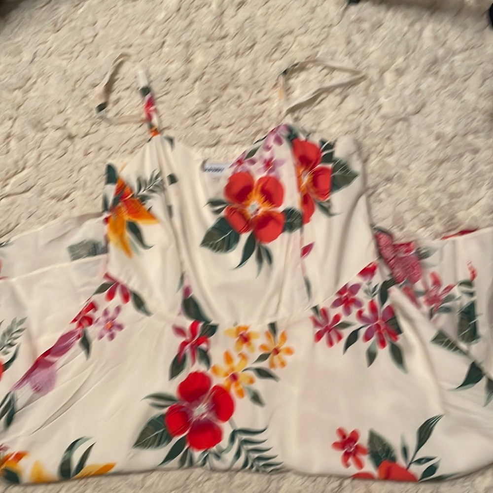 Adjustable spaghetti strap sundress